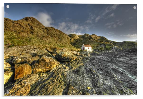 Niarbyl Beach Acrylic by Daniel Chambers