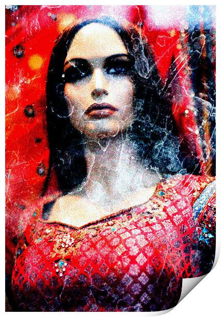 Asian Mannequin Print by david harding