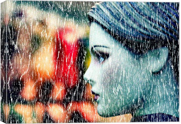 Asian Mannequin Canvas Print by david harding