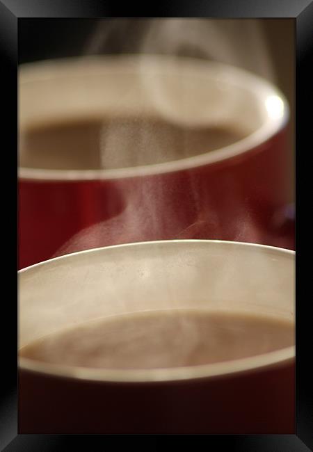 Morning Coffee Framed Print by J Biggadike