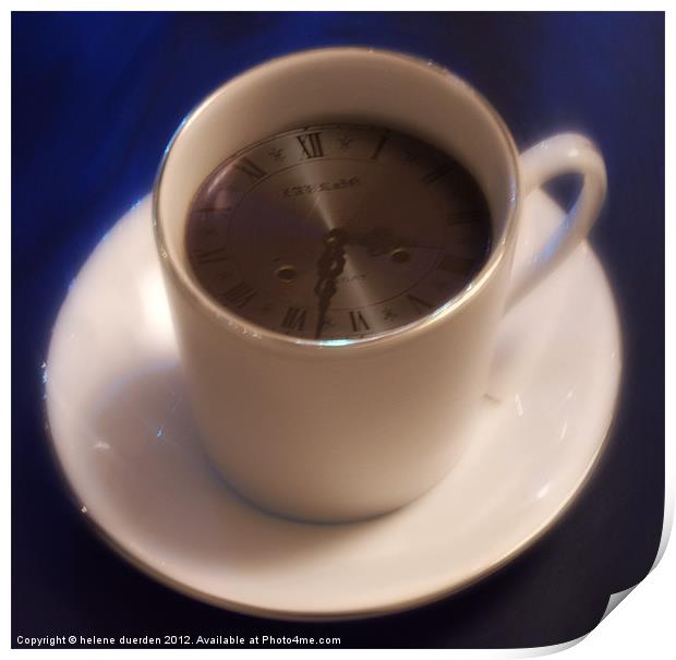 Tea Time Print by helene duerden
