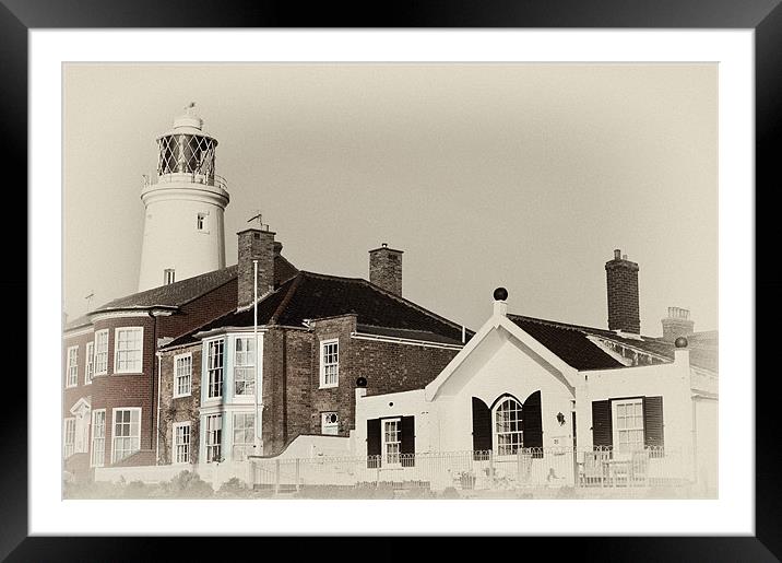 Lighthouse at Southwold Framed Mounted Print by Stephen Mole