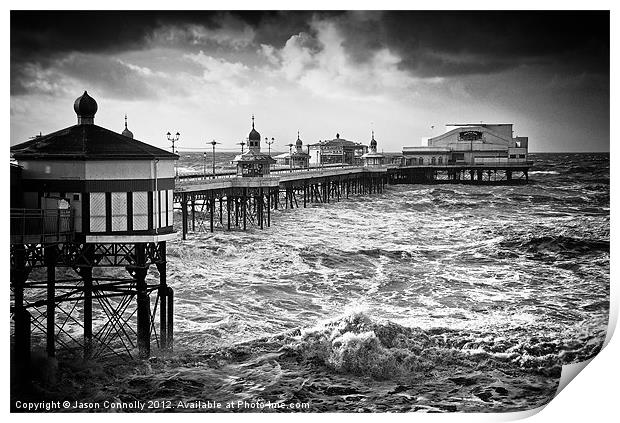 The North Pier, Blackpool Print by Jason Connolly