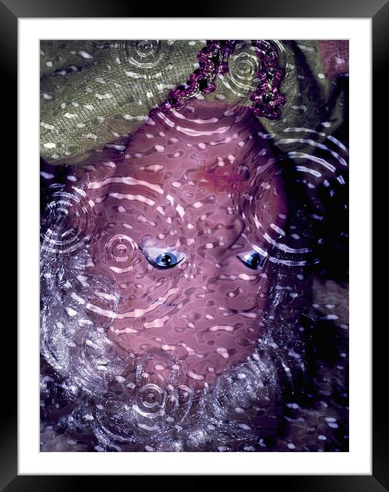 drowned doll Framed Mounted Print by david harding