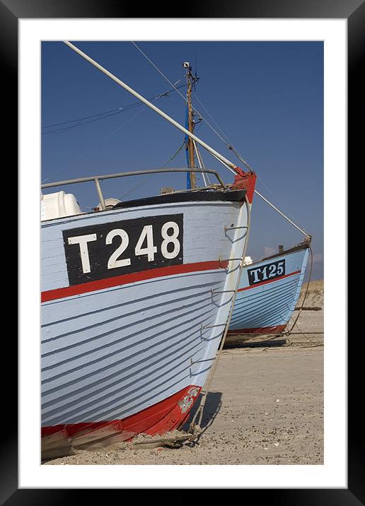 Ships bow Framed Mounted Print by Thomas Schaeffer