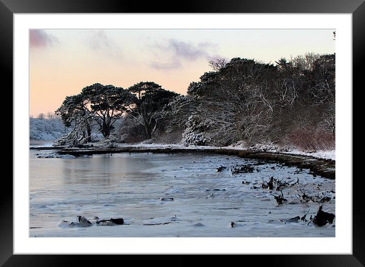 Morning in Dingle Framed Mounted Print by barbara walsh