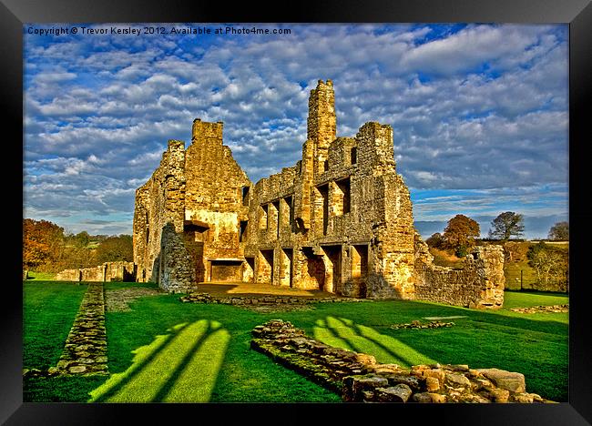 The Old Rectory Framed Print by Trevor Kersley RIP