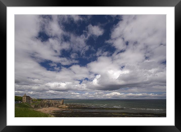 St.Andrews sky Framed Mounted Print by Thomas Schaeffer