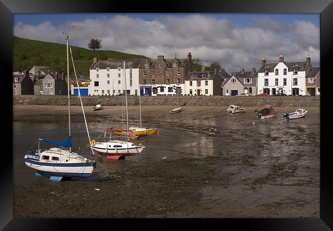 Stonehaven Framed Print by Thomas Schaeffer