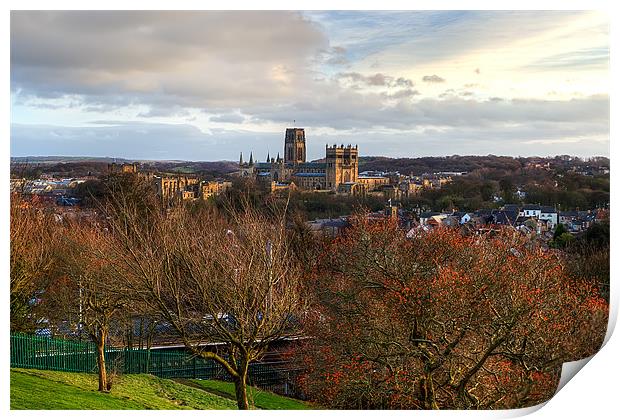 Durham Cathedral Print by Kevin Tate