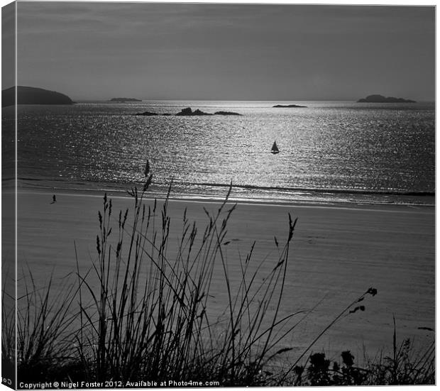 Whitesands Bay Canvas Print by Creative Photography Wales