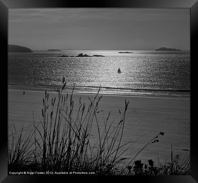 Whitesands Bay Framed Print by Creative Photography Wales