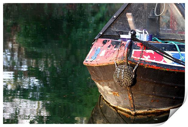 Longboat Print by Gypsyofthesky Photography