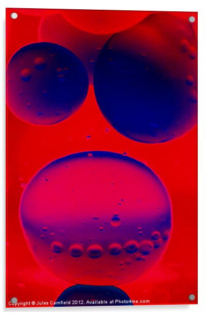 Bubbles Acrylic by Jules Camfield