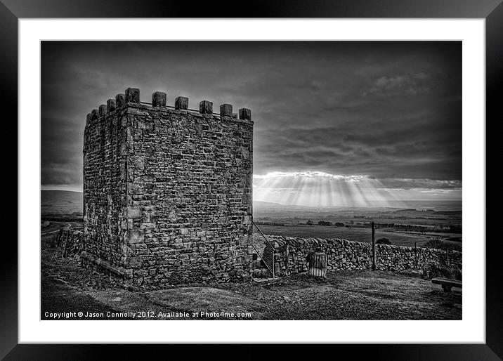 Jubilee Tower, Quernmore, Lancashire Framed Mounted Print by Jason Connolly