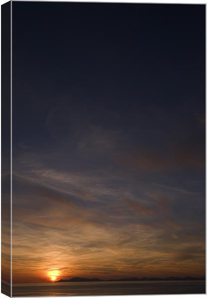 Skye sunset Canvas Print by Thomas Schaeffer