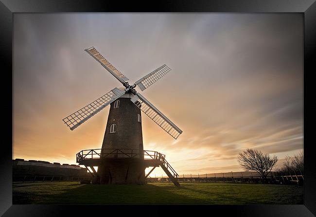 Wilton Windmill Framed Print by Tony Bates