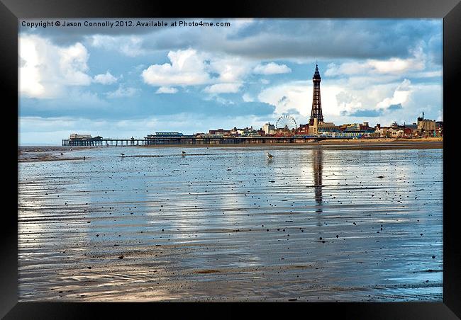 Blackpool Framed Print by Jason Connolly