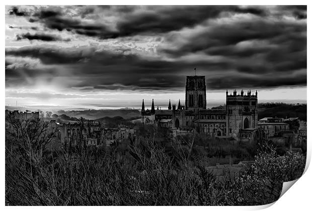 Durham Cathedral Sunrise. Print by Northeast Images