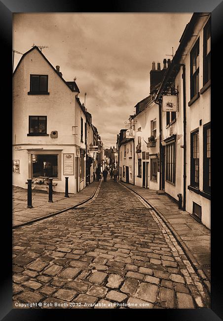 'Church Street' Framed Print by Rob Booth