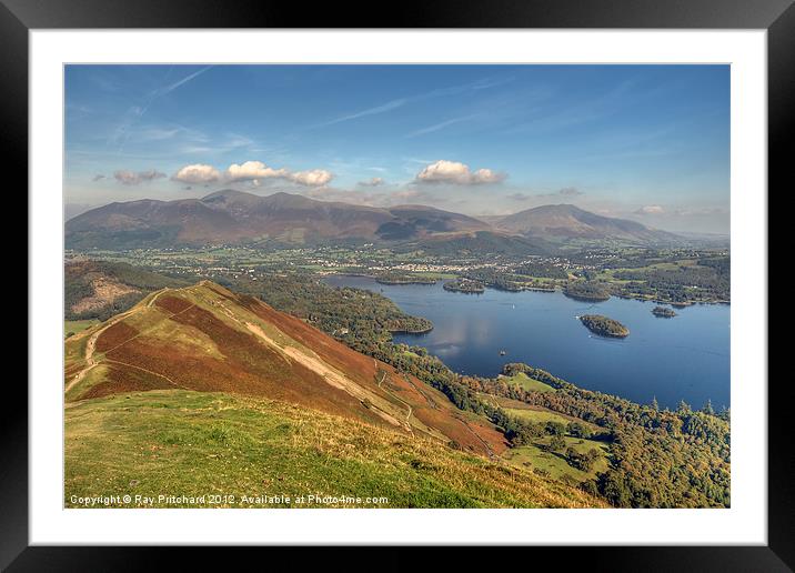 From Catbells Framed Mounted Print by Ray Pritchard