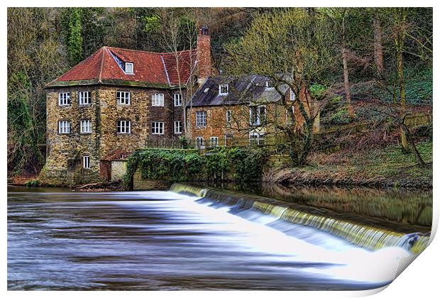The Fulling Mill Print by Northeast Images