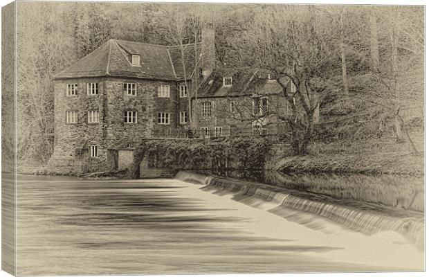 Fulling Mill Canvas Print by Northeast Images