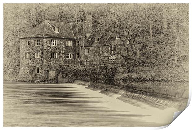 Fulling Mill Print by Northeast Images