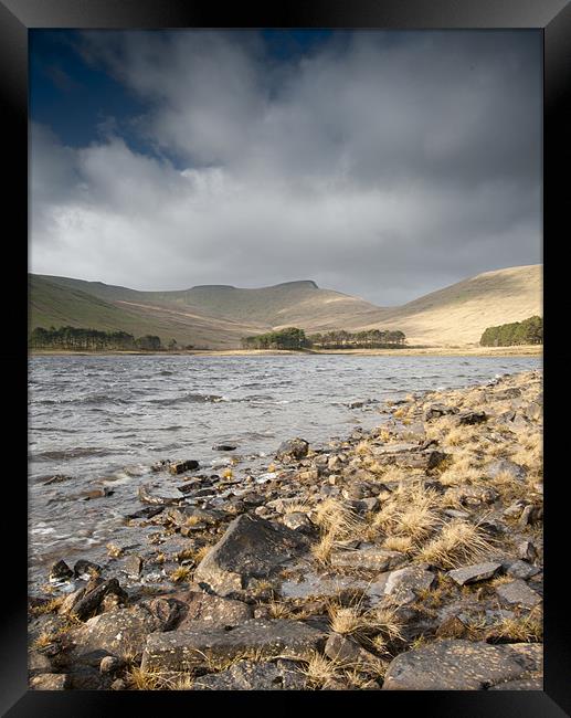 Brecon Beacons Framed Print by chris aylward