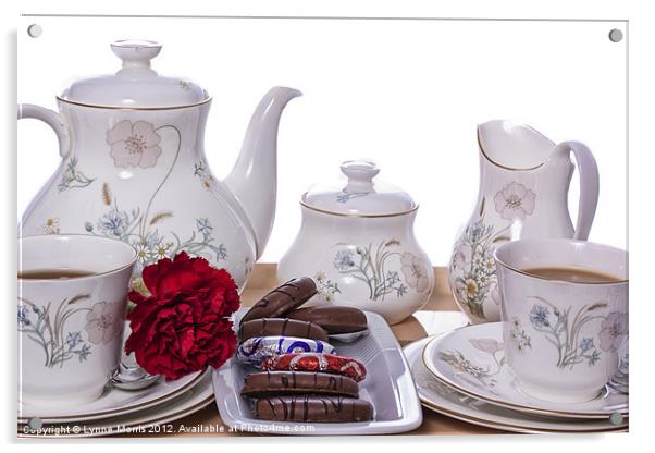 Tea Anyone? Acrylic by Lynne Morris (Lswpp)