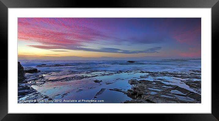 Austinmer Framed Mounted Print by Mark Lucey