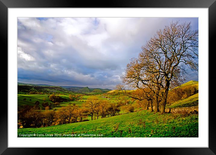 Chrome Hill Framed Mounted Print by Colin Chipp