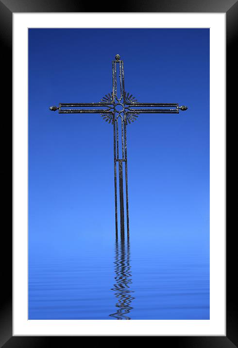 A Cross To Bear Framed Mounted Print by Sandi-Cockayne ADPS