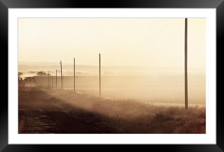 The Dust Bowl Framed Mounted Print by Elaine Manley