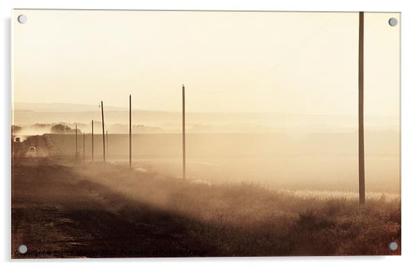 The Dust Bowl Acrylic by Elaine Manley