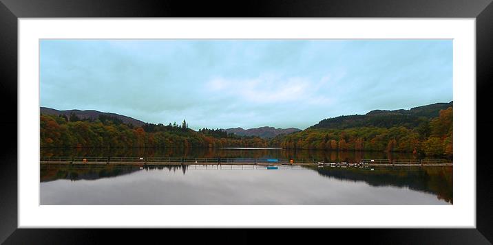 Peaceful Framed Mounted Print by Dawn Gillies