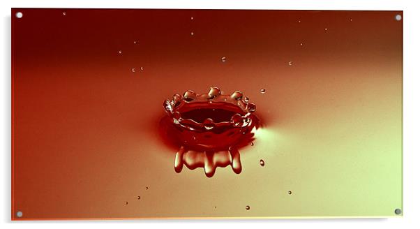 Splash 0907 Acrylic by colin ashworth
