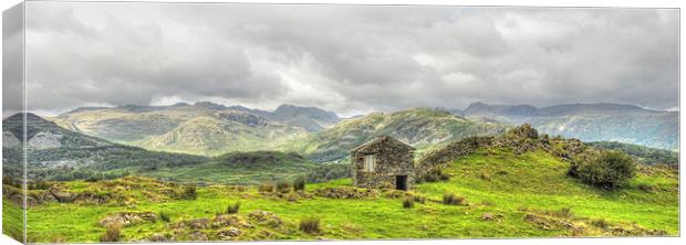 Black Crag Canvas Print by Julie  Chambers