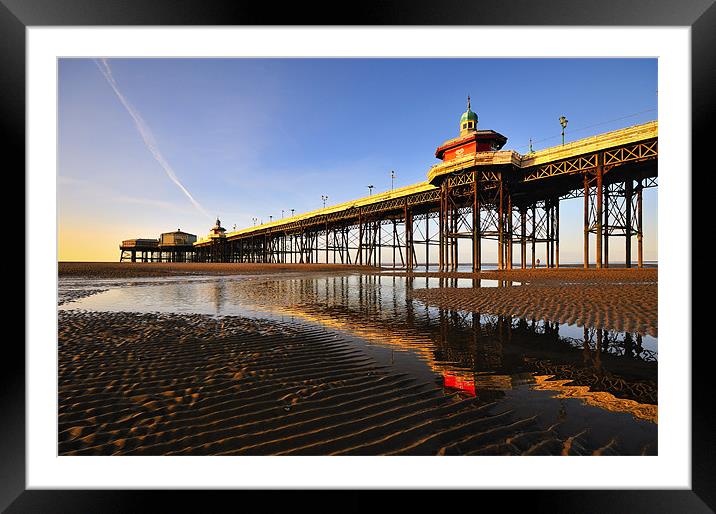 Blackpool North Pier Framed Mounted Print by Jason Connolly