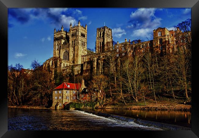 Durham Cathedral Framed Print by kevin wise