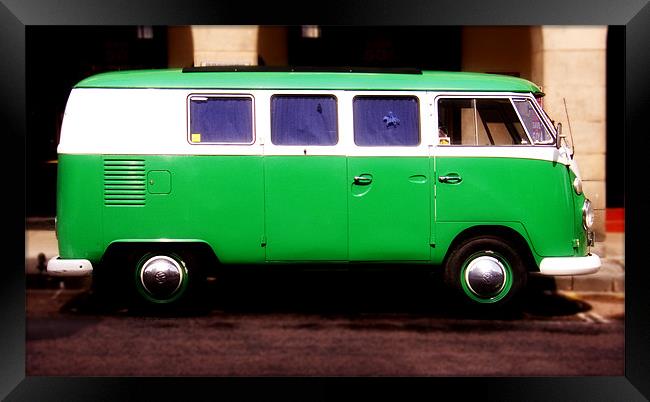 VW Camper Van Framed Print by david harding
