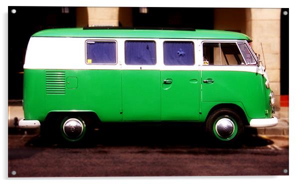 VW Camper Van Acrylic by david harding