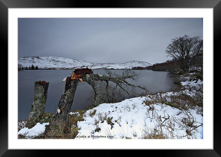 Loch Tarff Framed Mounted Print by R K Photography