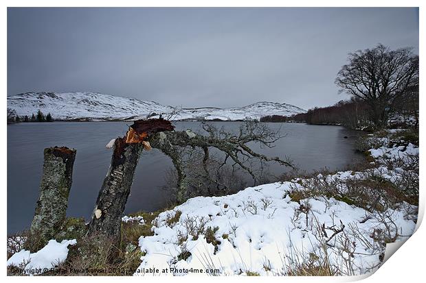 Loch Tarff Print by R K Photography