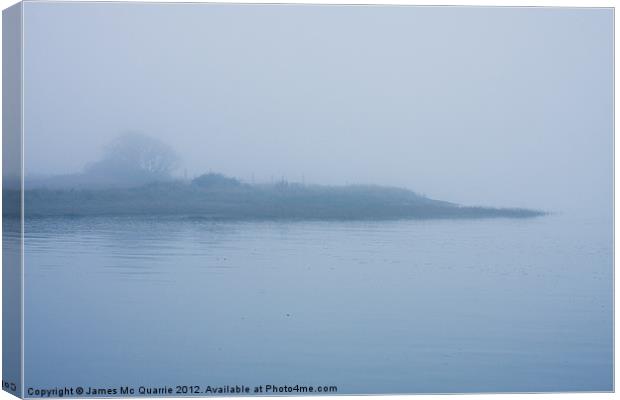 Morning mist Canvas Print by James Mc Quarrie