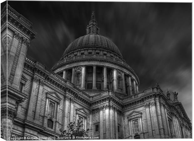 St Pauls Canvas Print by Andrew Driver