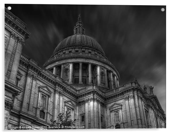 St Pauls Acrylic by Andrew Driver