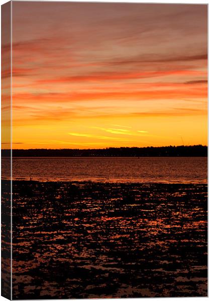 The Perfect Sunrise Canvas Print by Louise Godwin