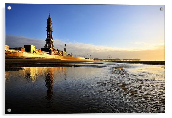 Blackpool Acrylic by Jason Connolly