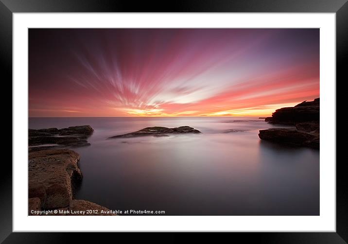 The Passage to Sydney Framed Mounted Print by Mark Lucey